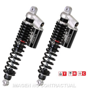 Juego Amortiguadores Traseros Yss Gas Top Line c/Botella superior MC 490