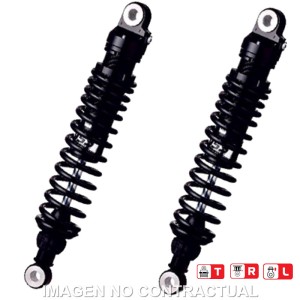Juego Amortiguadores Traseros YSS Black Edition Gas Top Line Triumph Booneville SE Black