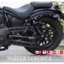 Juego Amortiguadores Traseros YSS Black Edition Gas Top Line c/Botella superior Yamaha SR 400