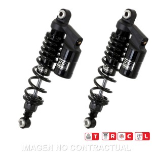 Juego Amortiguadores Traseros YSS Black Edition Gas Top Line c/Botella superior Honda CB 750