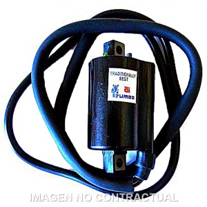 Bobina 12V - CC - 2,5 OHM - 2 Fastons - con cable 110 cm