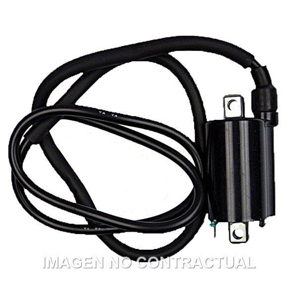 Bobina 12V - CC - 4,5 OHM - 2 Fastons - con cable 110 cm