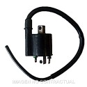 Bobina 12V 3 OHM - 2 Fastons con cable 40 cm.