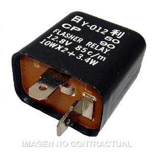 Intermitencia 12V T10W - 2 Terminales