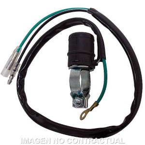 Pulsador paro motor impermeable.  Honda CR80-85-125-250-450-500 Con cable y conector