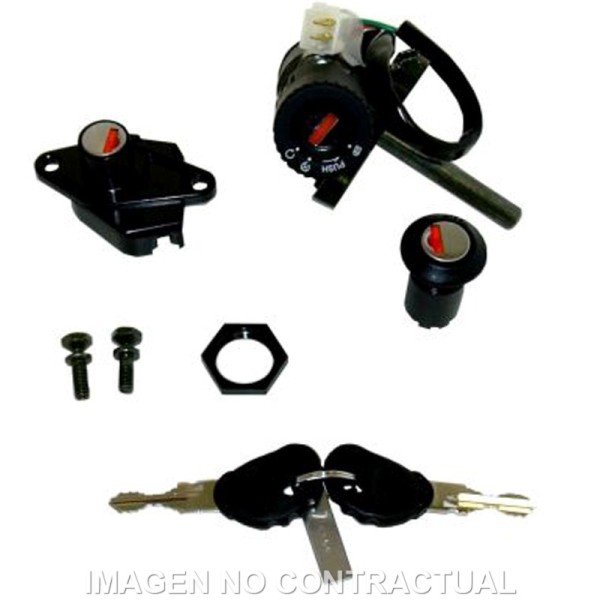 Kit llaves contacto, sillín y guantera Aprilia Sport City 125