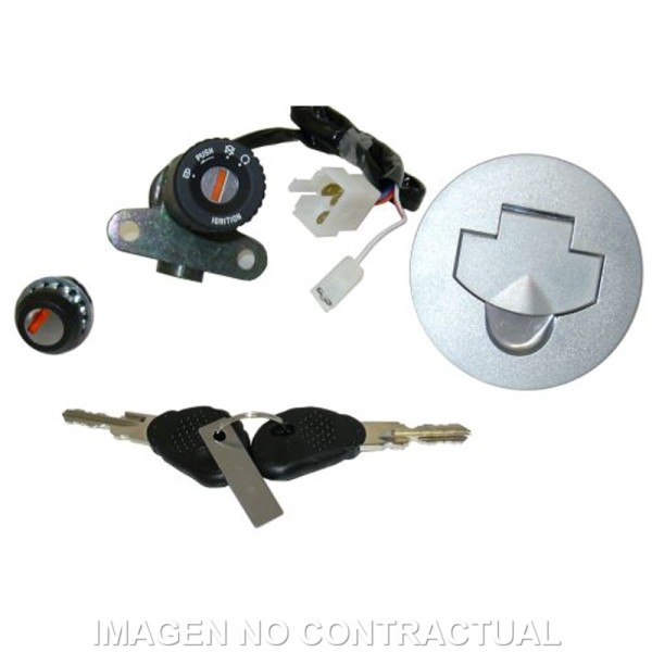 Kit llaves contacto, sillín, guantera y depósito Aprilia Tuono 50 - RS 50
