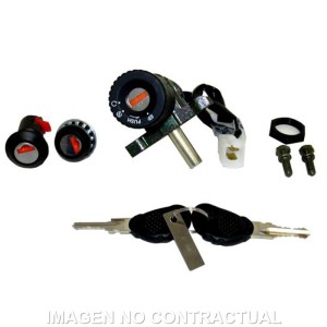 Kit llaves contacto, sillín y guantera Aprilia Habana Custom 50