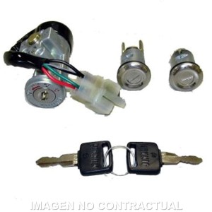 Kit llaves contacto, sillín y guantera Honda Vision