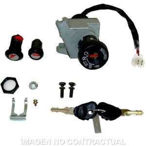 Kit llaves contacto, sillín y guantera Honda Psi 125
