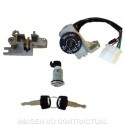 Kit llaves contacto y sillín Kymco Agility 125