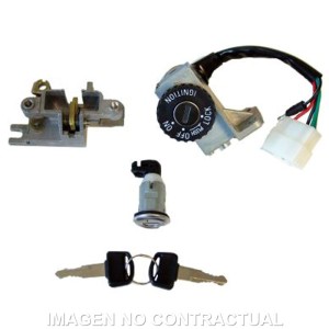 Kit llaves contacto y sillín Kymco Agility 125