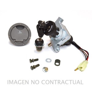 Kit llaves contacto (4 PINS), guantera y depósito YAMAHA AEROX 50