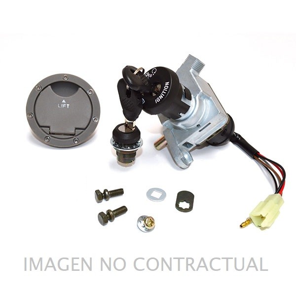 Kit llaves contacto (4 PINS), guantera y depósito YAMAHA AEROX 50