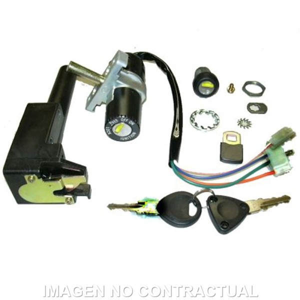 Kit llaves contacto, sillín y guantera Aprilia SR 50 LC-AC