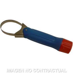 Llave filtro aceite con brida acero