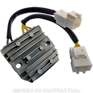 Regulador 12V/35A - Trifase Mosfet - Tipo FH008 - 5 Cables - 2 Conectores