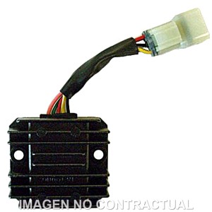 Regulador 12V/10A - Monofase - CC - 5 Cables - Con Conector