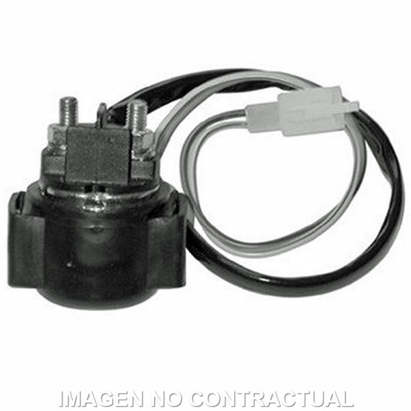 Rele arranque Kymco 125/150/200/250/300 12V/100A - 2 Fastons - 2 cables con conector