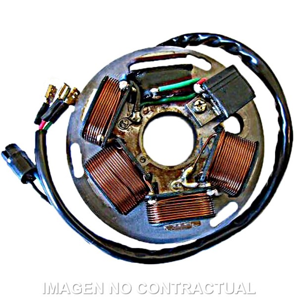 Stator SGR 6 Polos con base Vespa Cosa