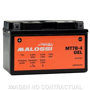BATERIA MALOSSI MT7B-4 GEL
