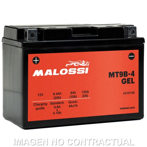 BATERIA MALOSSI MT9B-4 GEL