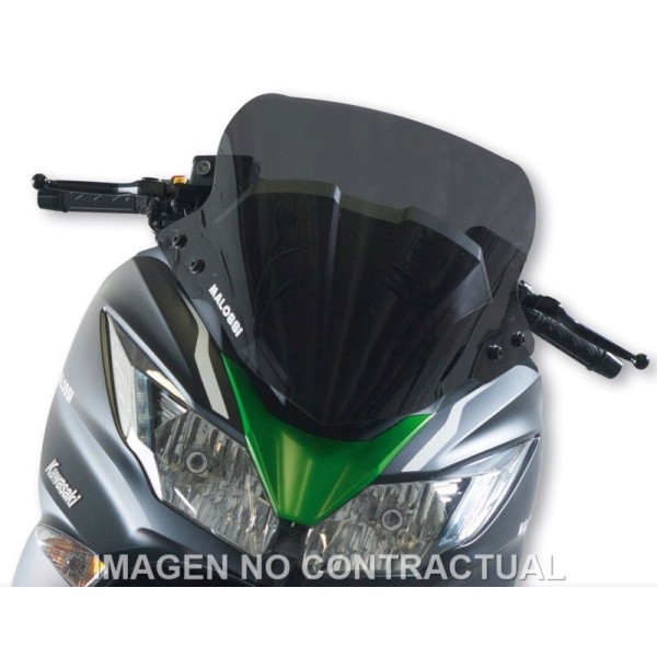 Cúpula Malossi Sport Screen Ahumado Oscuro Kawasaki J 300