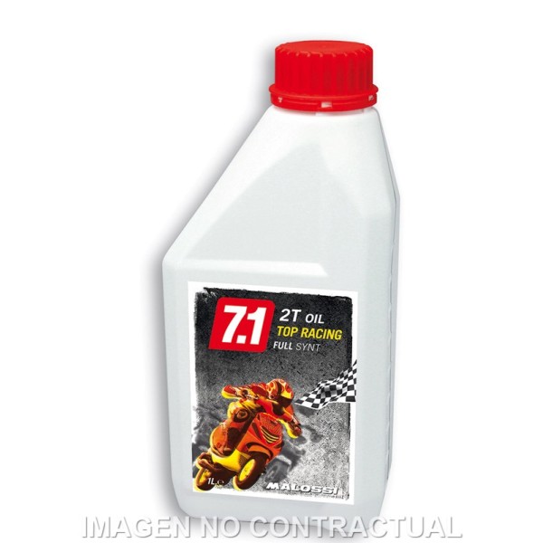 Aceite Malossi 7.1 2T Envase de 1 L