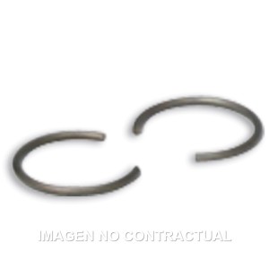 Segmentos 45,5X1,5 mm Cromados Honda NSR 50