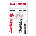 JUEGO 10 HOJAS MINI ADHESIVOS MALOSSI 8 x14 CM