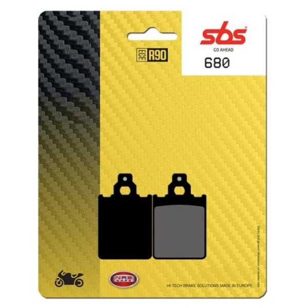 Pastilla de freno SBS P680-LF