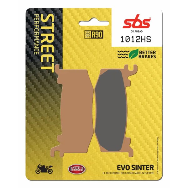 Pastilla de freno SBS P1012-HS