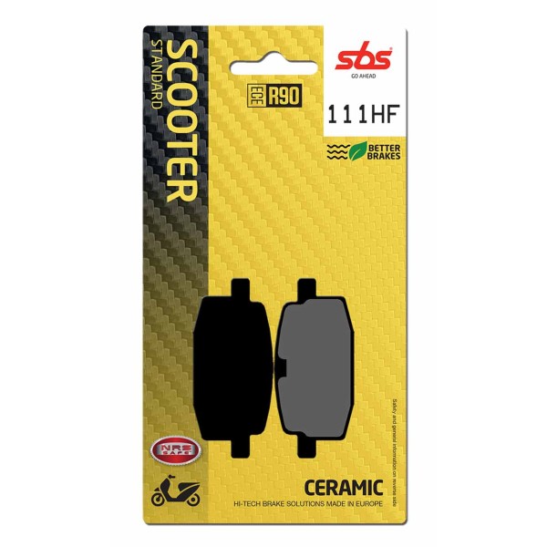 Pastilla de freno SBS P111-HF