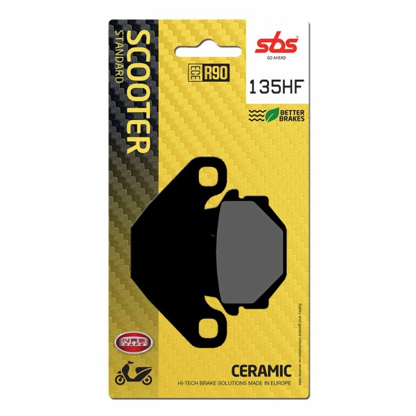 Pastilla de freno SBS P135-HF
