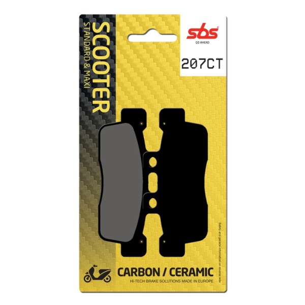 Pastilla de freno SBS P207-CT