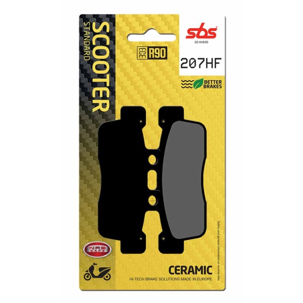 Pastilla de freno SBS P207-HF