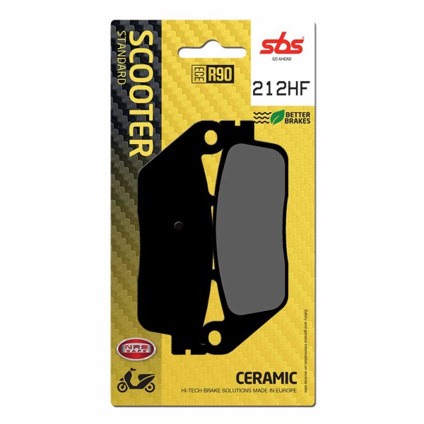 Pastilla de freno SBS P212-HF