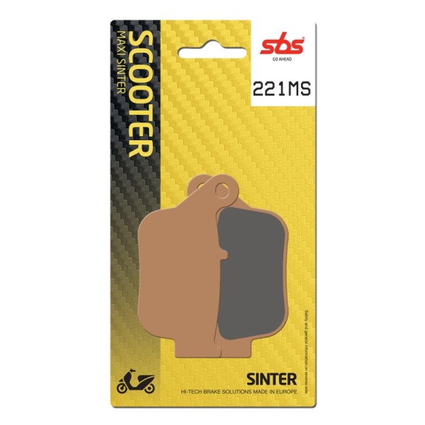 Pastilla de freno SBS P221-MS