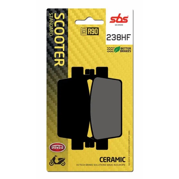 Pastilla de freno SBS P238-HF