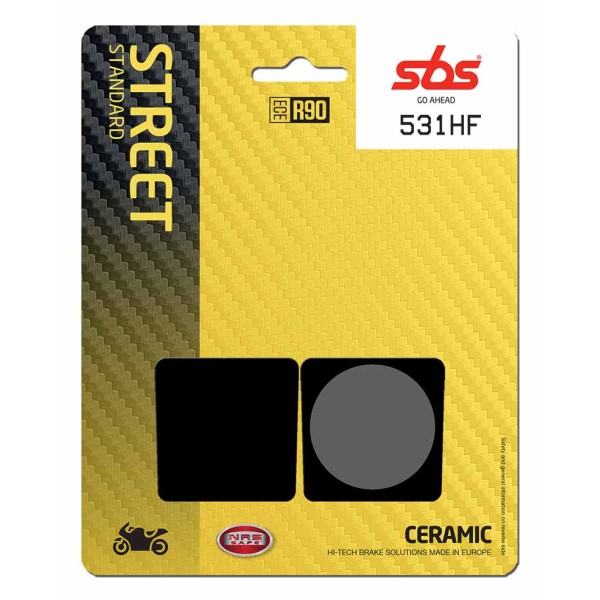 Pastilla de freno SBS P531-HF