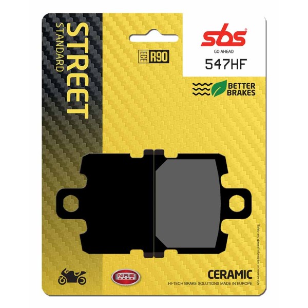 Pastilla de freno SBS P547-HF