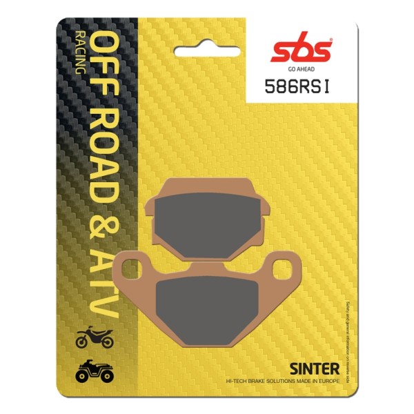 Pastilla de freno SBS P586-RSI