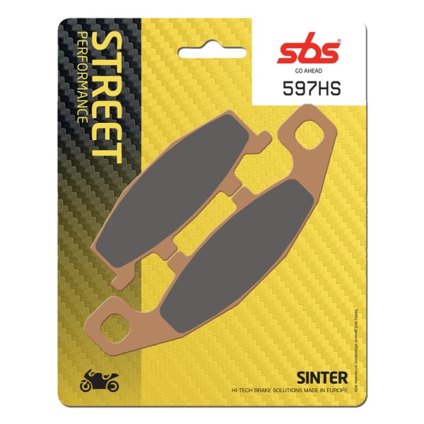 Pastilla de freno SBS P597-HS