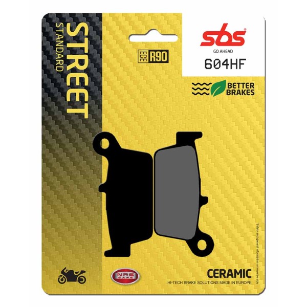 Pastilla de freno SBS P604-HF