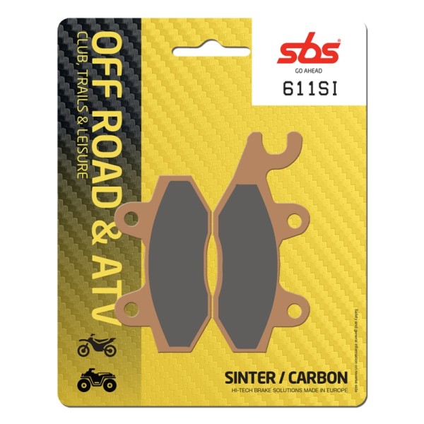 Pastilla de freno SBS P611-SI