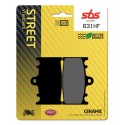 Pastilla de freno SBS P631-HF