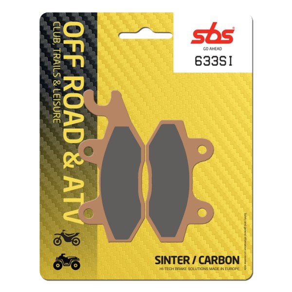 Pastilla de freno SBS P633-SI
