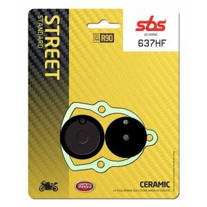 Pastilla de freno SBS P637-HF