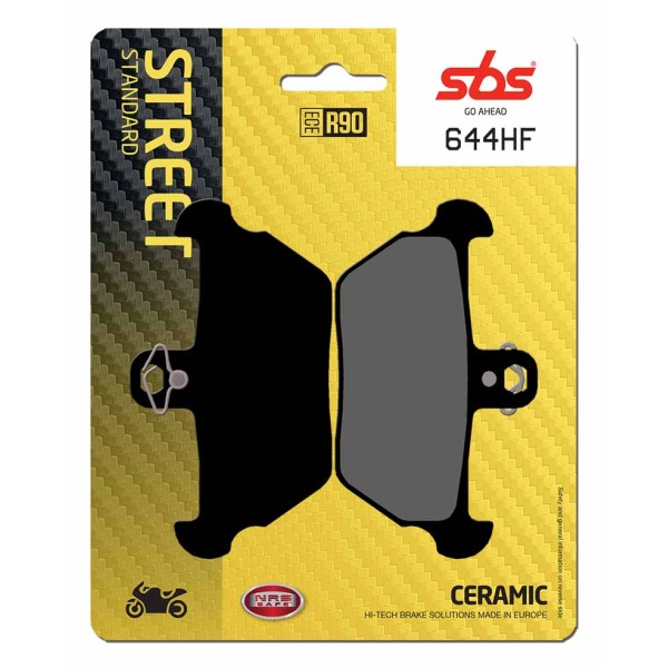 Pastilla de freno SBS P644-HF