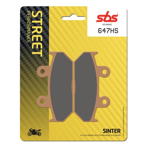 Pastilla de freno SBS P647-HS